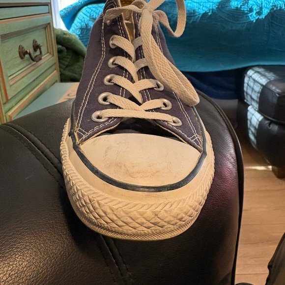 Converse All Star purple and white Sneakers - Picture 10 of 13